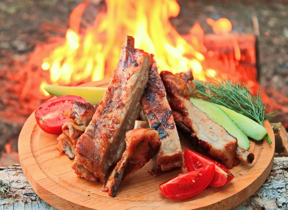 American style pork ribs