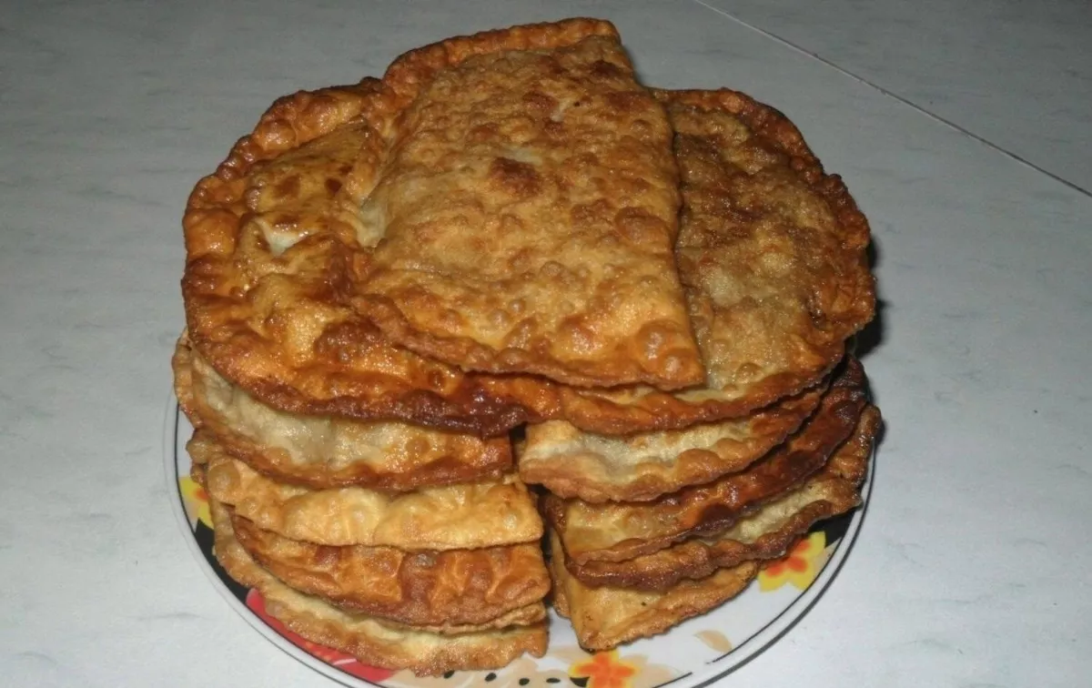 Cheburek with kefir