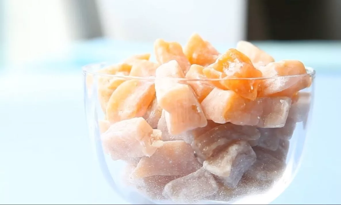 Candied pumpkin in the oven