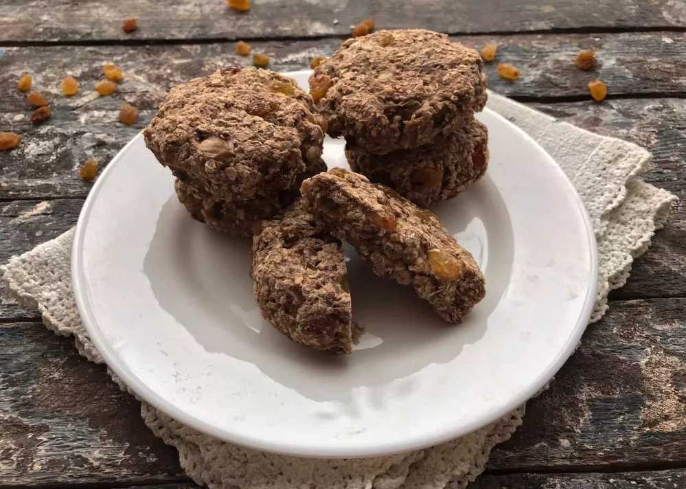 Diet oatmeal banana cookies