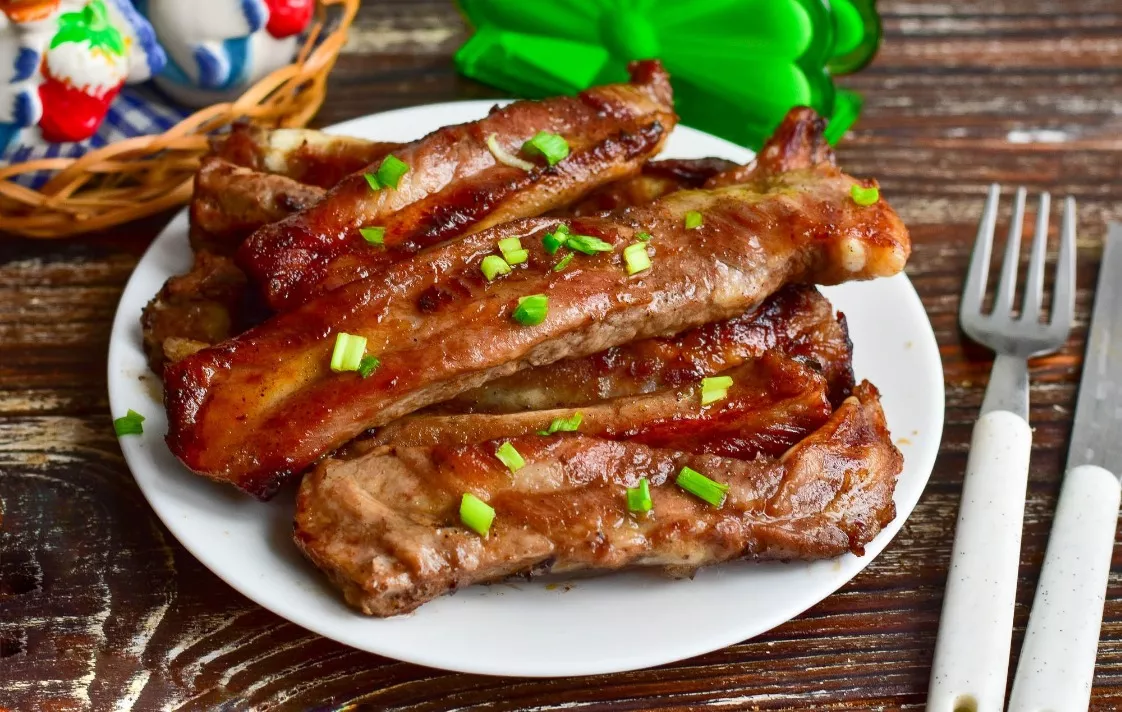 Glazed ribs