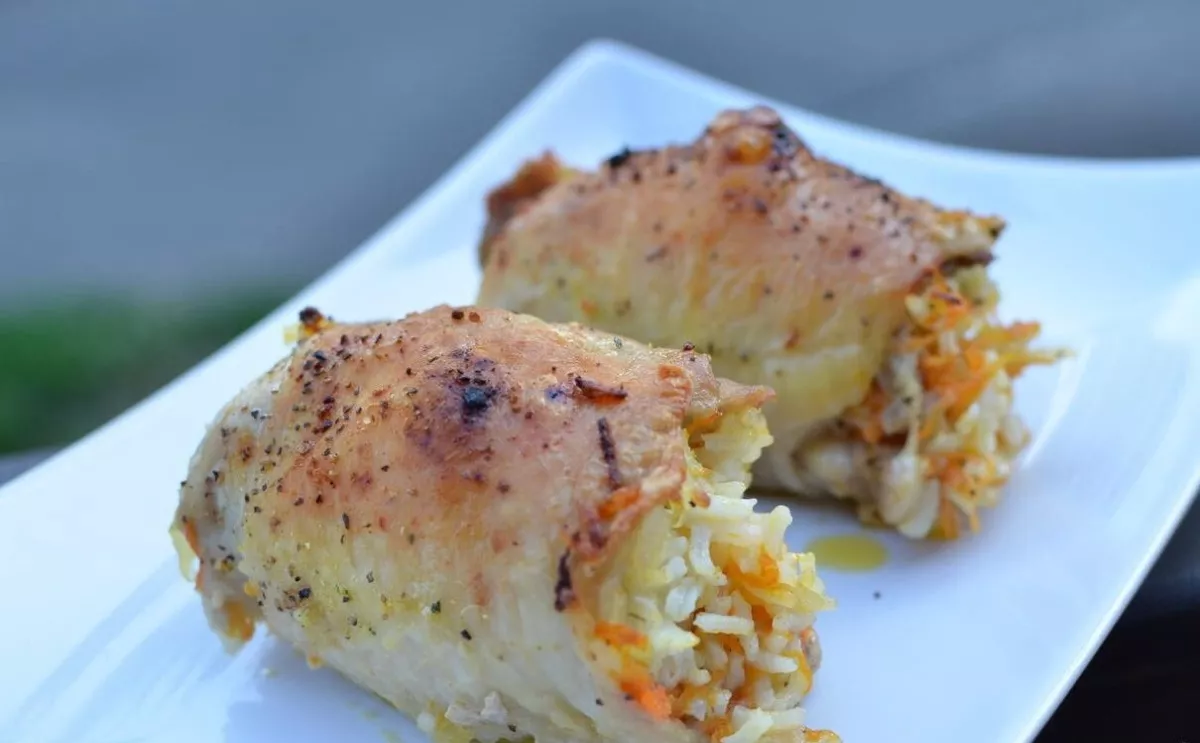 Stuffed chicken meat