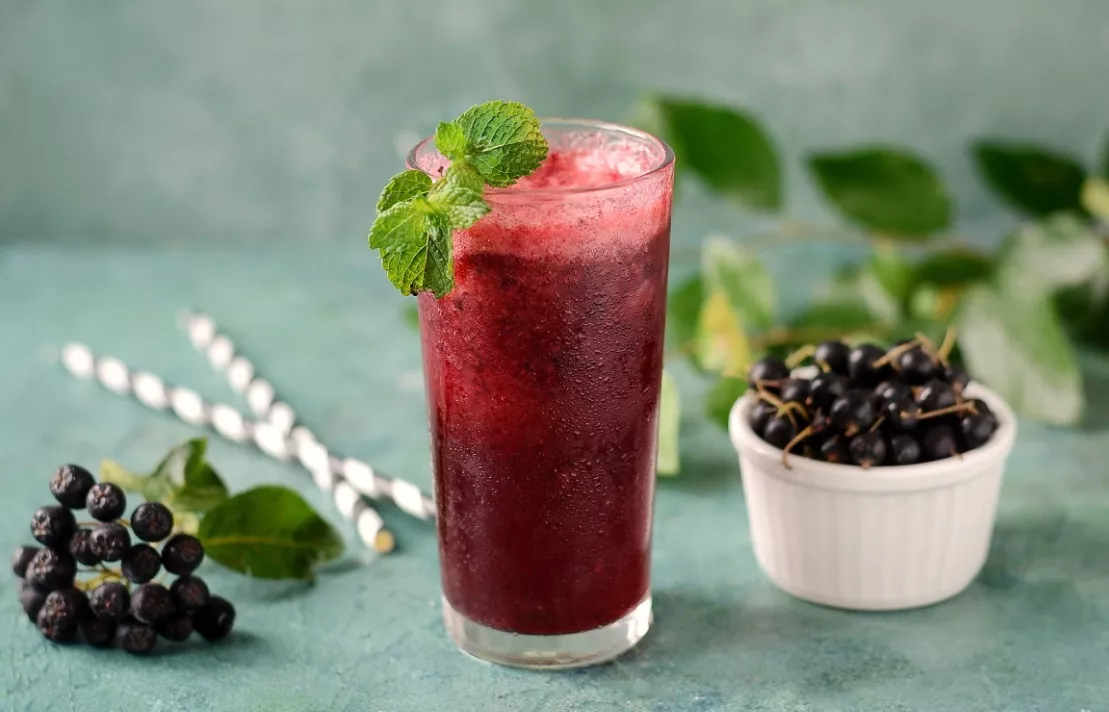 Blackcurrant lemonade