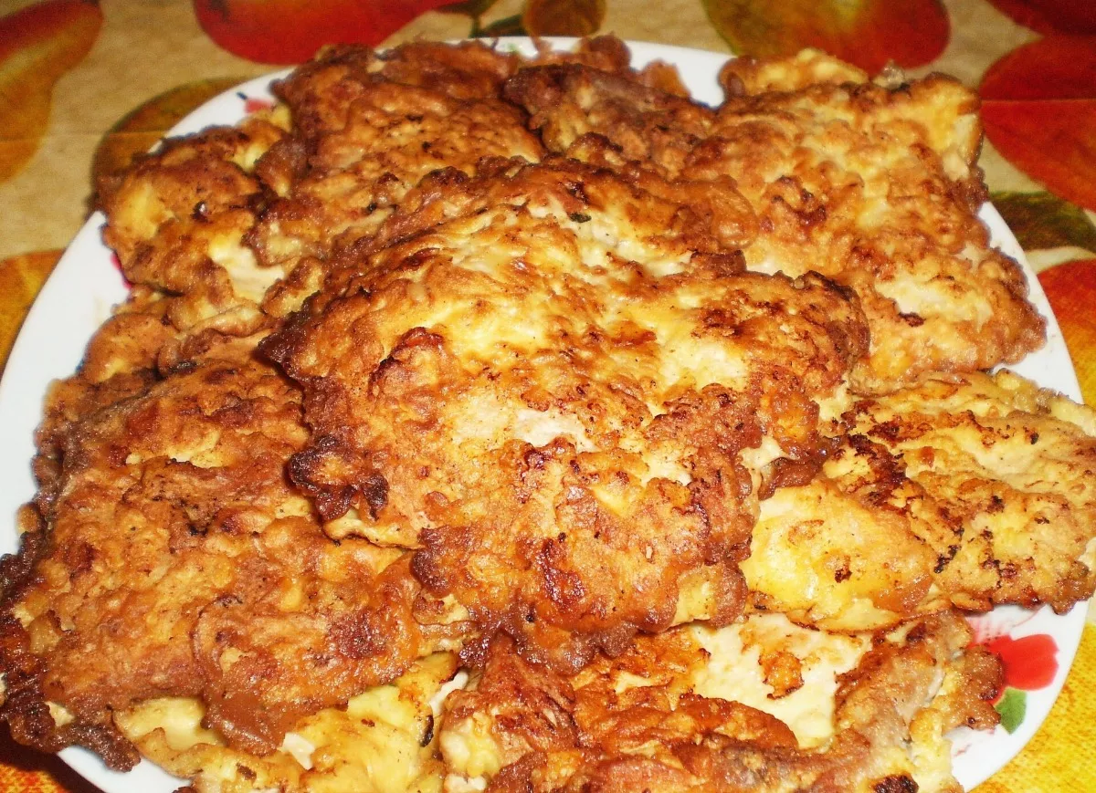 Pork in batter pan