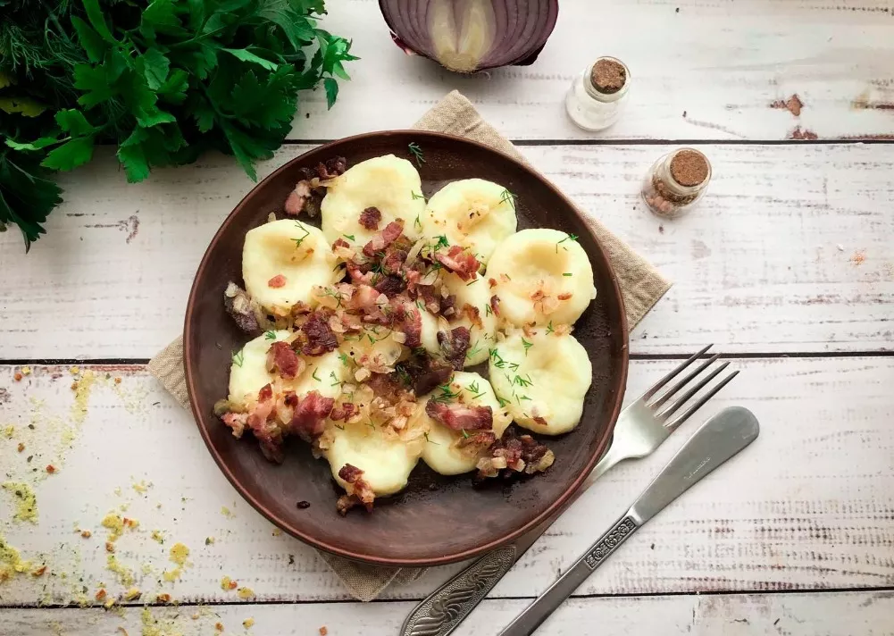 Polish potato dumplings