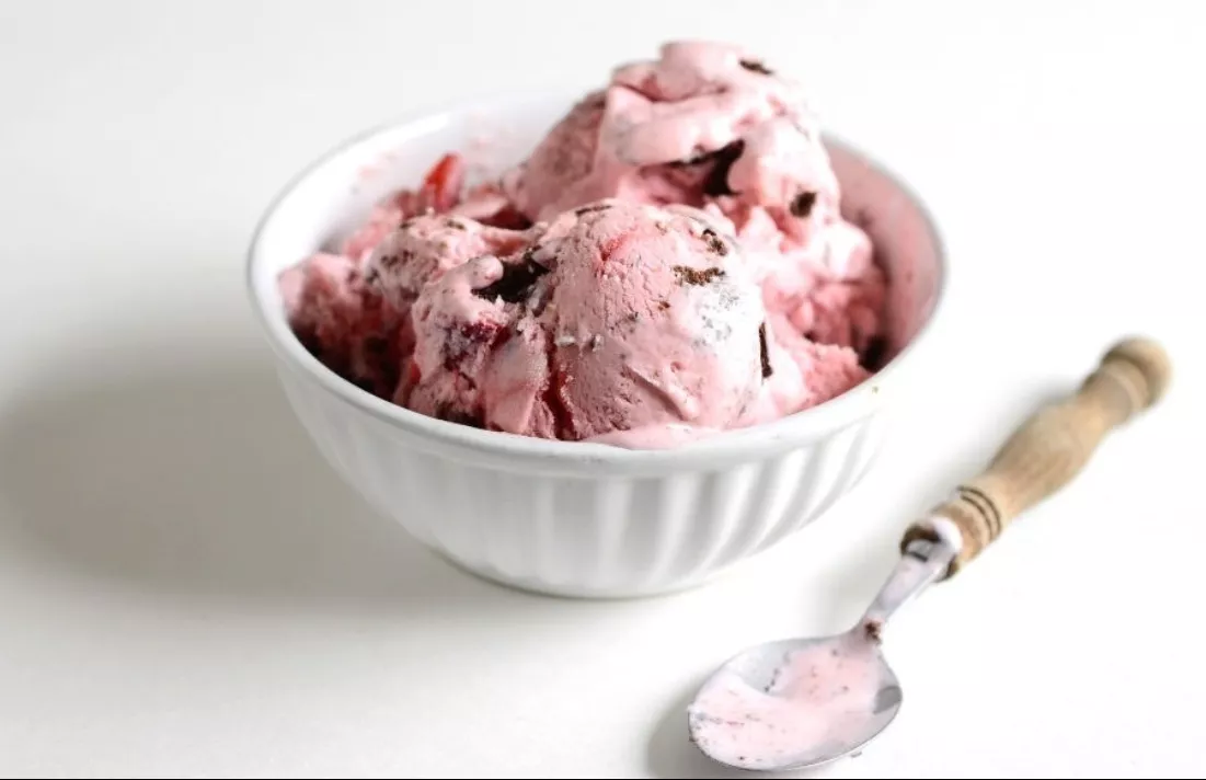 Homemade ice cream