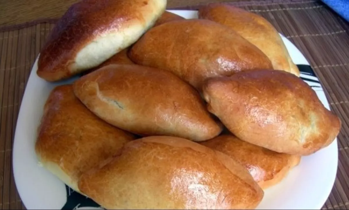 Cakes with mushrooms