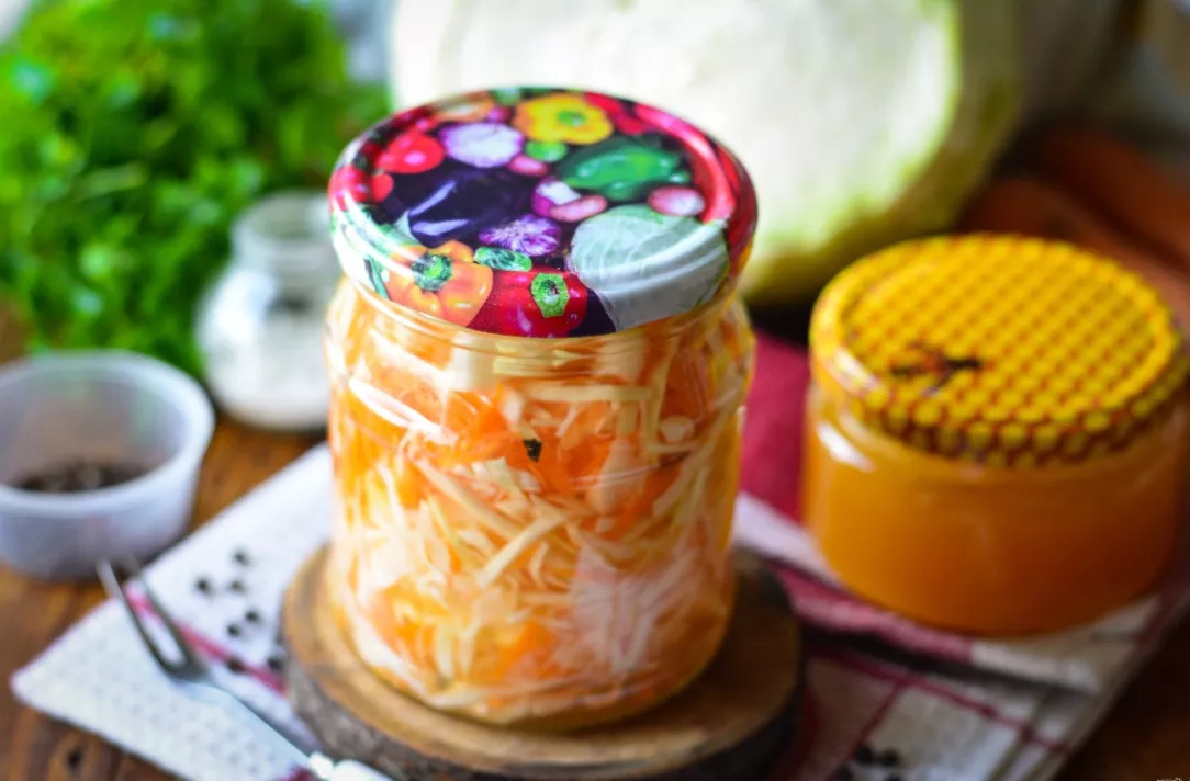 Sauerkraut with honey