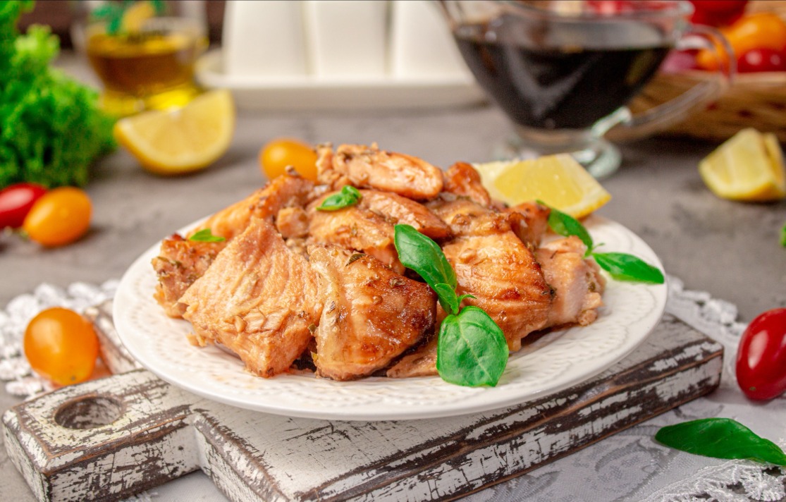 Trout baked in soy sauce Recipe