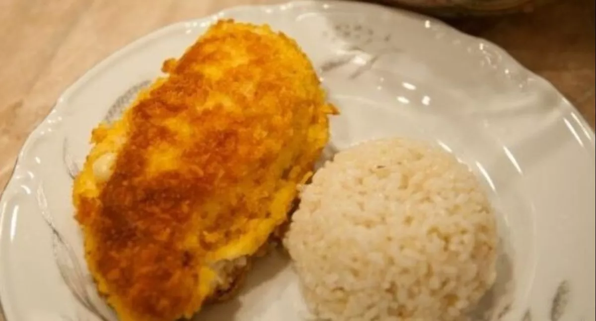 Chicken breast stuffed with cheese