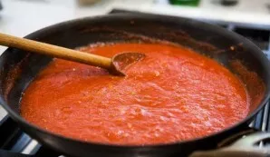 Finely chop the onion, carrots, 3-4 sprigs of parsley. Heat olive oil in a pan and add vegetables, fry vegetables until tender, add chopp...