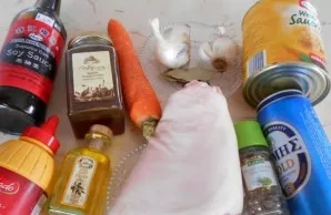 Lets prepare all the products necessary for cooking.