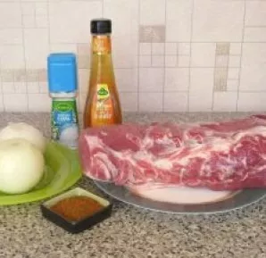 We prepare all the ingredients.