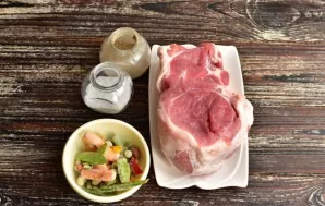 Prepare the ingredients.