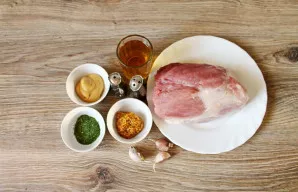 Prepare all the ingredients needed for cooking.