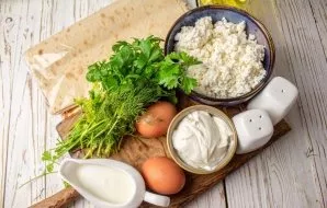 Prepare all the ingredients necessary for baking.