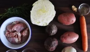 Here is the set of ingredients we need.