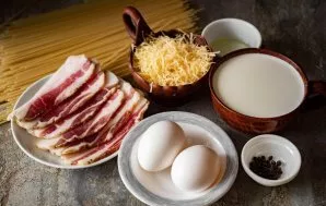 Prepare your ingredients. Ive already grated Parmesan.