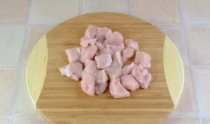 First you need to make broth with meat. In this case, we use chicken fillet, so the soup cooks quite quickly. If other meat is used, it i...