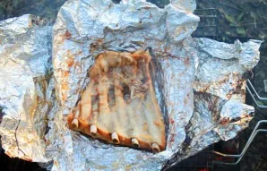 Remove from the heat and remove the foil.