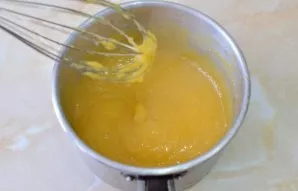 Heat again on the fire and bring to a boil again. Stir constantly so that nothing burns.