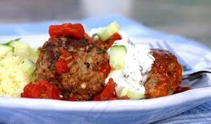 Fry the meatballs in oil until golden brown, bake in the oven or put in the sauce without prior preparation. Simmer over low heat, covere...