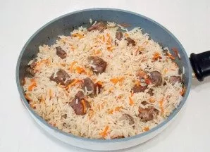 Remove from heat, remove garlic and leave covered for 10 minutes.