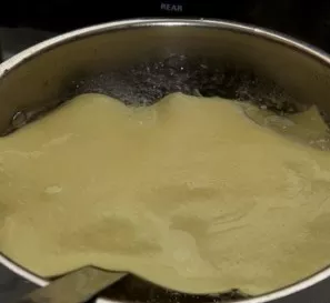 Time to start preparing the lasagna. Carefully read the instructions for making lasagna sheets. Some lasagna sheets require pre-boiling i...