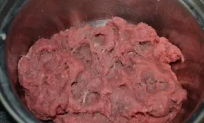 Crush with a blender or pass through a meat grinder 2 times.