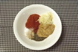 Mix everything except the breast until smooth.