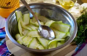 Add salt and ground black pepper to taste.