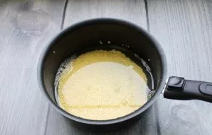 Fill them with water and put them on the stove.