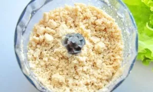 Crush until smooth and transfer to a deep bowl.