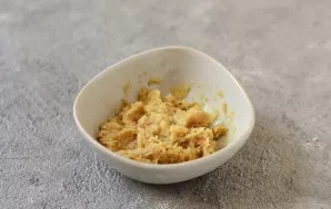 Cool the garlic lightly. Then squeeze the garlic pulp out of the husks. Crush with a fork or blender. Add salt and ground black pepper to...