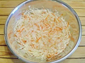 Salt to taste, add a couple of pinches of sugar for better fermentation. Mix well.