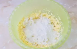 Gradually add flour and soda and knead the dough. Do not pour everything at once.