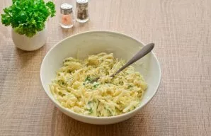 Mix everything thoroughly.