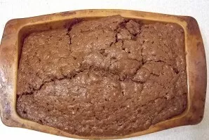 Put in a greased tin and bake in a hot oven at 140 degrees for 50 minutes until browned.