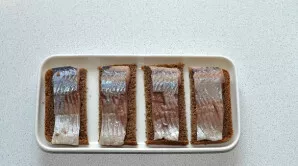 Put on herring.