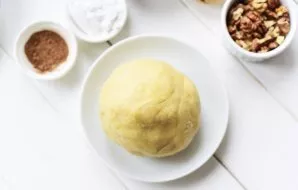 Knead soft and flexible dough.