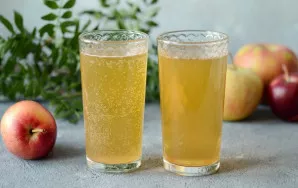 Non-alcoholic apple cider is ready, delicious!