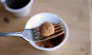 Remove the truffles from the refrigerator and gently roll them in any coating of your choice (icing sugar, cocoa powder, coconut, etc.).