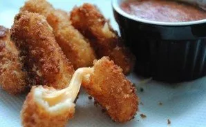 Serve with sauce. Delicious!