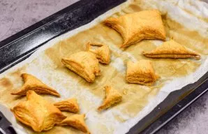 Bake the remaining dough separately for 20 minutes.