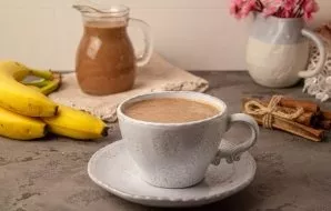 Put the hot immediately in cups and serve.