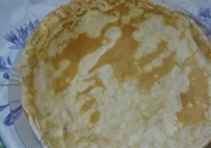 Such beautiful and delicious pancakes came out.