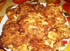 Thats it! So quickly you can prepare an appetizing and hearty second course. While the steaks are cooking, I usually prepare a side dish ...