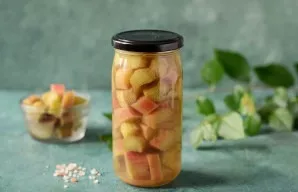 Pickled rhubarb is ready!