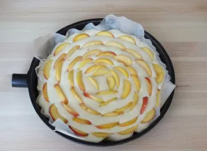 Set the oven temperature to 180 degrees. Take a form, cover it with baking paper (if necessary, grease it with a thin layer of butter). P...