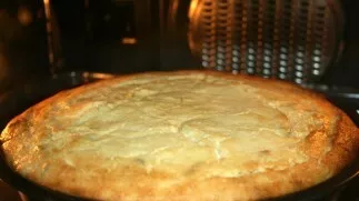 Bake the casserole in the oven for 1 hour. The temperature should be about 180 degrees.